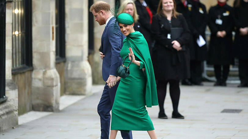 Prinz Harry und Herzogin Meghan bei ihrem letzten offiziellen Termin als Royals