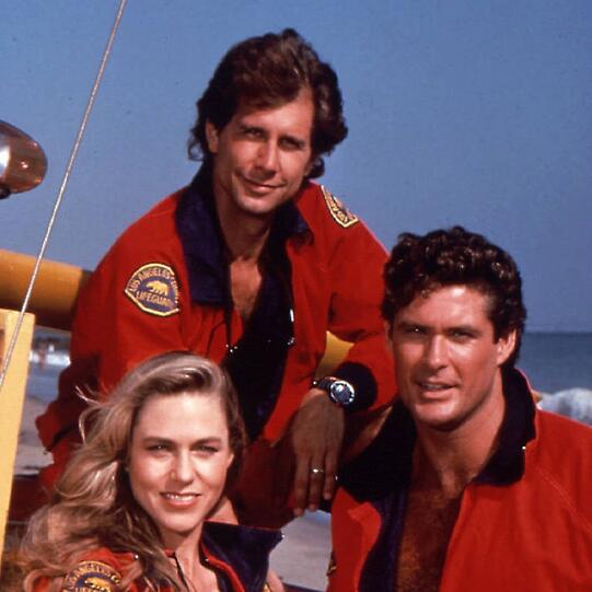 Die Strandlocke kultivierte David Hasselhoff in "Baywatch".