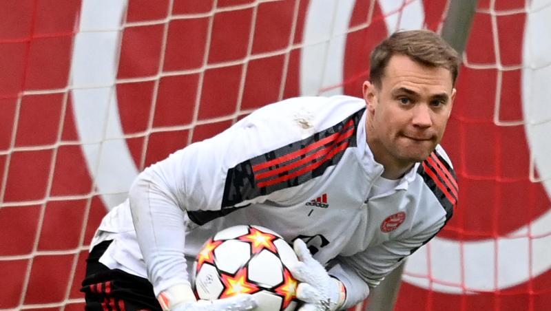 Münchens Torhüter Manuel Neuer in Aktion.