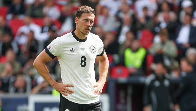 Tat sich schwer gegen Frankreich: Leon Goretzka. Tat sich schwer gegen Frankreich: Leon Goretzka.