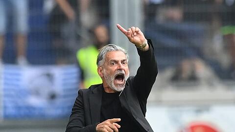 Wünscht sich nach dem Traumstart mit zwei Siegen, dass die Saison vorbei ist: Löwen-Trainer Maurizio Jacobacci.