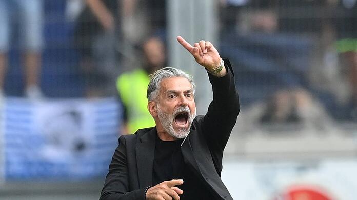 Löwen-Trainer Maurizio Jacobacci.