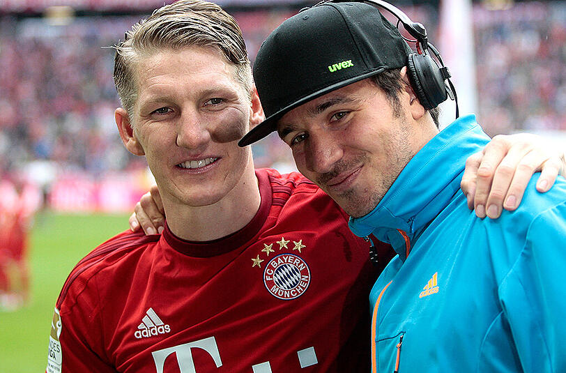 Bastian Schweinsteiger (l.) und Felix Neureuther kennen sich seit ihrer Kindheit.