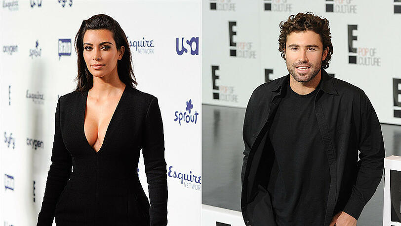 Kim Kardashian und ihr Stiefbruder Brody Jenner verstehen sich nicht Kim Kardashian und ihr Stiefbruder Brody Jenner verstehen sich nicht