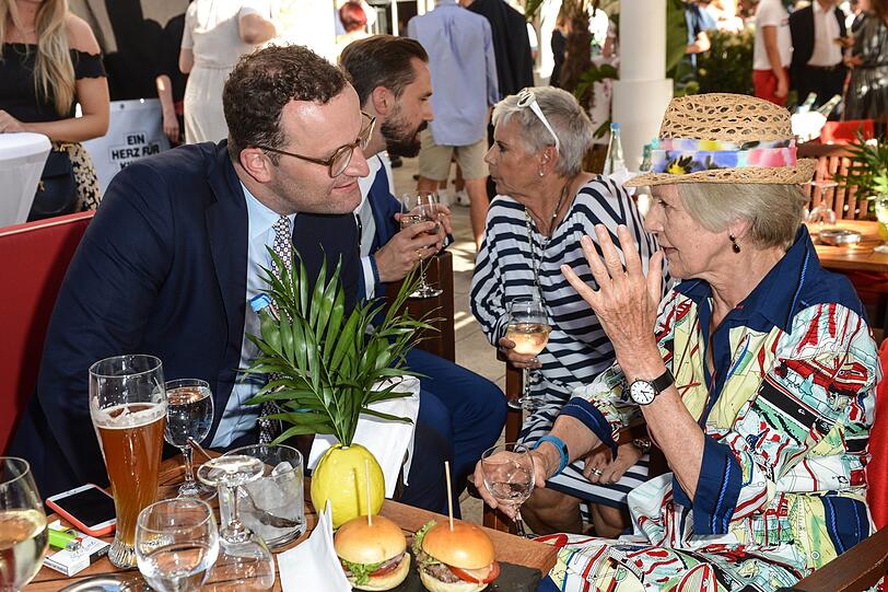 Jens Spahn und Friede Springer