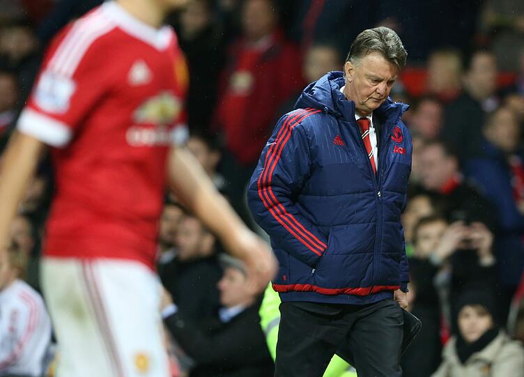 Van Gaal mit dem Latein am Ende: Dennoch soll er vorerst Trainer von Manchester United bleiben.