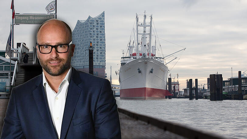 Die Leiche des HSV-Managers Timo Kraus war bei den Hamburger Landungsbrücken in der Elbe entdeckt worden.