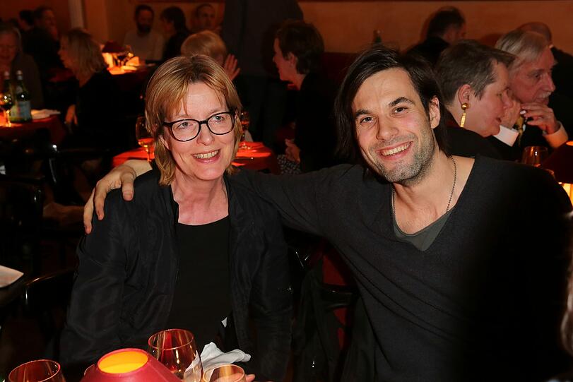 Aus den Kammerspielen: Schauspieler Max Simonikschek und Christiane Schneider.