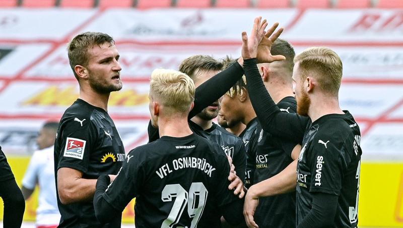 Trotz Rückstand konnte der VfL Osnabrück drei Punkte in Regensburg bejubeln.