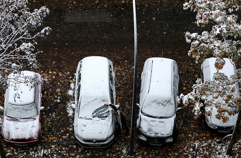 In der Nacht fielen in Teilen Norddeutschlands die ersten Schneeflocken.