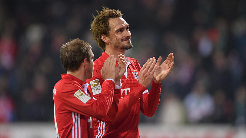 Wurden 2014 gemeinsam Weltmeister: Philipp Lahm (l.) und Mats Hummels.