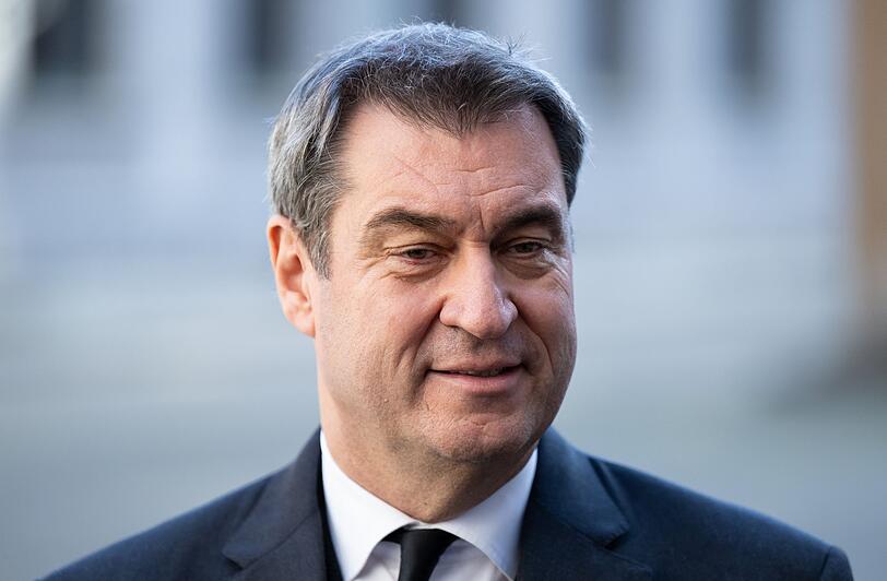 Zu sehen ist Markus Söder (CSU), Ministerpräsident von Bayern.