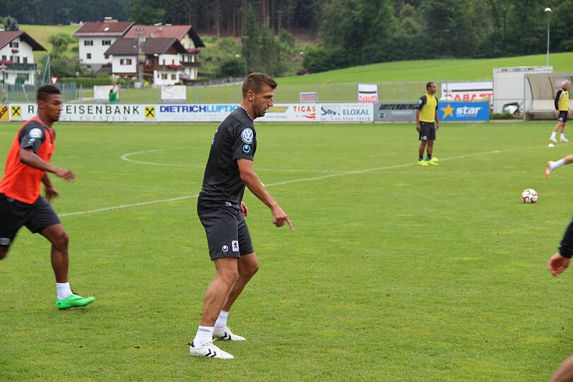 Die Bilder vom letzten Löwen-Training in Bad Häring.