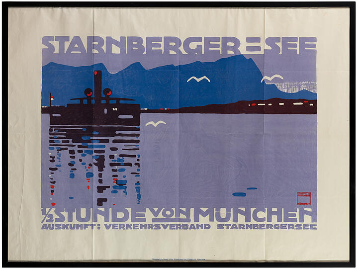 Ludwig Hohlwein "Starnberger-See" (Schätzpreis: 6.000 bis 8.000 Euro)