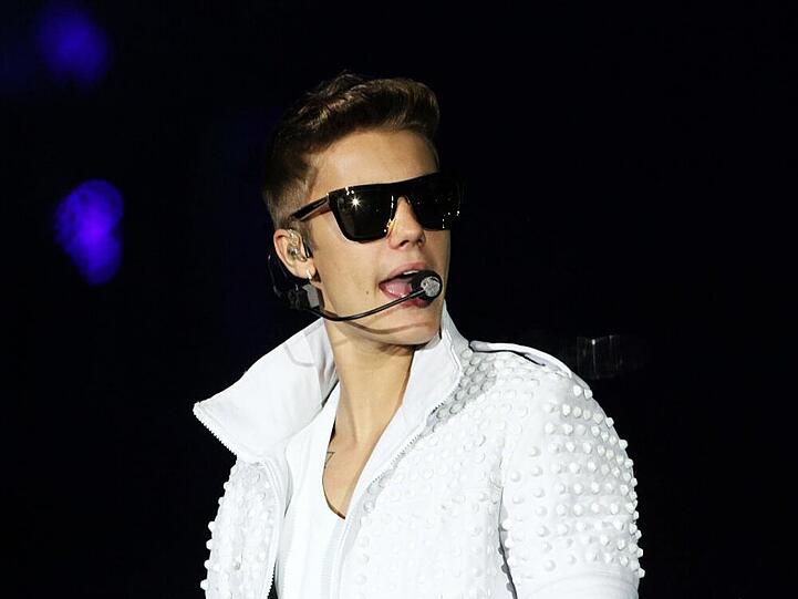 Justin Bieber während seiner "Believe-Tour" in Atlanta