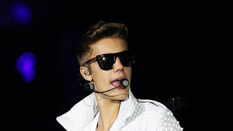 Justin Bieber während seiner "Believe-Tour" in Atlanta Justin Bieber während seiner "Believe-Tour" in Atlanta