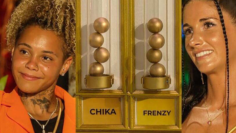 Kopf-an-Kopf-Rennen im Finale: Chika (l.) und Frenzy. Kopf-an-Kopf-Rennen im Finale: Chika (l.) und Frenzy.