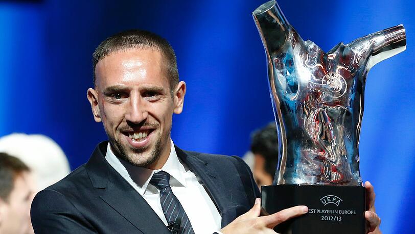 Franck Ribéry im Grimaldi Forum in Monaco. Franck Ribéry im Grimaldi Forum in Monaco.