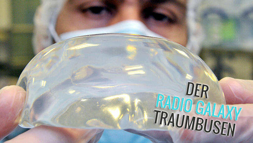 Die Brüste der 80er, 90er und die Implantate von heute: Radio Galaxy verloste einen "Traumbusen".