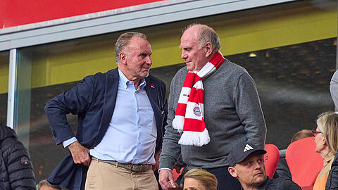 Zurück beim FC Bayern: Karl-Heinz Rummenigge (l.) und Uli Hoeneß.