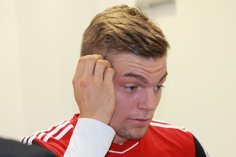 Alexander Esswein soll jemandem das Nasenbein gebrochen haben.