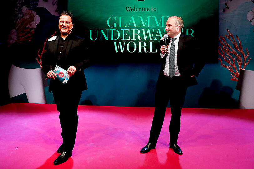 Guido Maria Kretschmer und Markus Spieker beim Glammy-Award in München