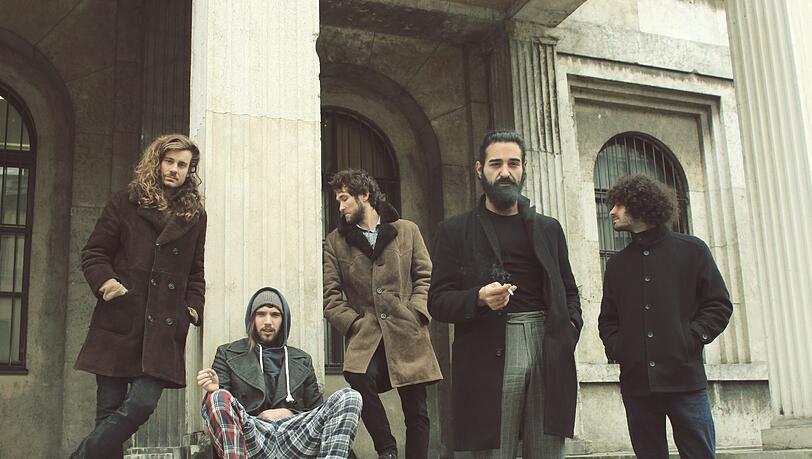 Auch dieses Foto ist nicht so alt, wie es aussieht: (v.l.): Franz Klein, Pascal Fischer, Janis Gursky, Murat Kaydirma, Julian Frohwein. Auch dieses Foto ist nicht so alt, wie es aussieht: (v.l.): Franz Klein, Pascal Fischer, Janis Gursky, Murat Kaydirma, Julian Frohwein.