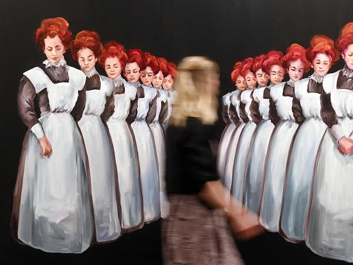 "Zu Ihren Diensten" (2018) von Sala Lieber.