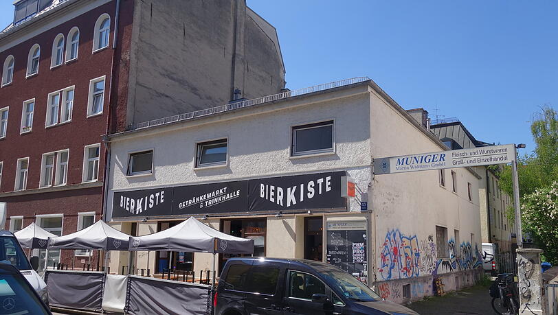 Das Haus an der Zenettistraße dürfte abgerissen werden, wenn die Bierkiste ausgezogen ist. Das Haus an der Zenettistraße dürfte abgerissen werden, wenn die Bierkiste ausgezogen ist.