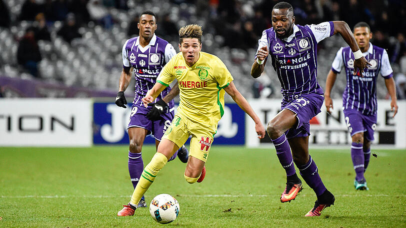 Platz 9: Amine Harit (FC Nantes). 122 Dribblings, 64 Prozent erfolgreich.