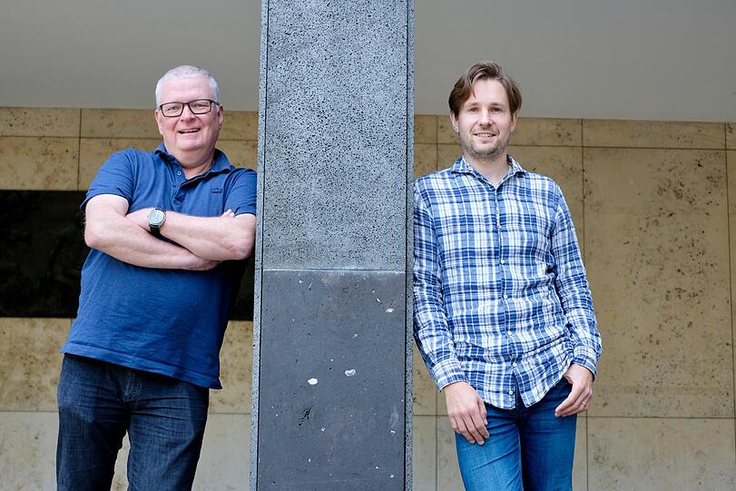 Die Köpfe des Münchener Kammerorchesters: Geschäftsführer Florian Ganslmeier (links) mit dem Chefdirigenten Clemens Schuldt.