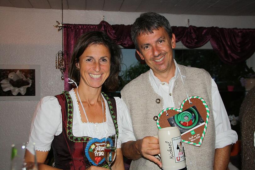 Eke Zehetner mit ihrem Ehemann Michael.