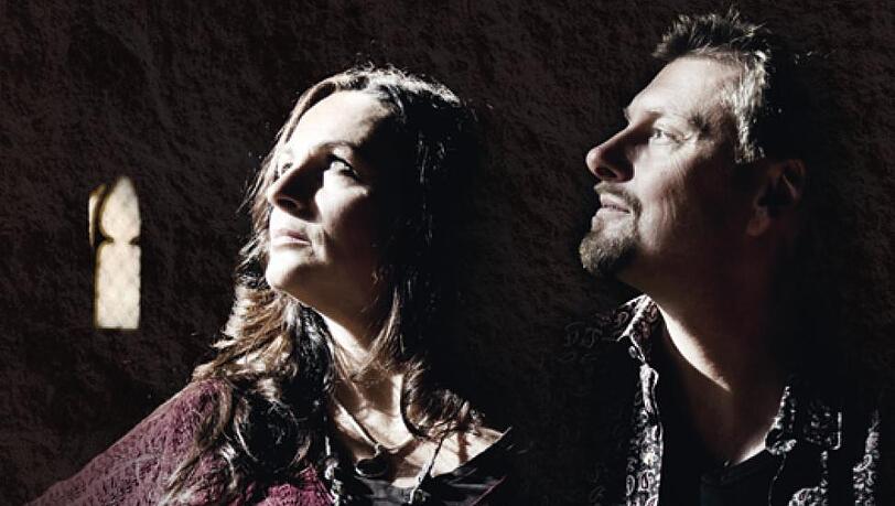 Andrea und Albert Frey singen in Laim. Andrea und Albert Frey singen in Laim.