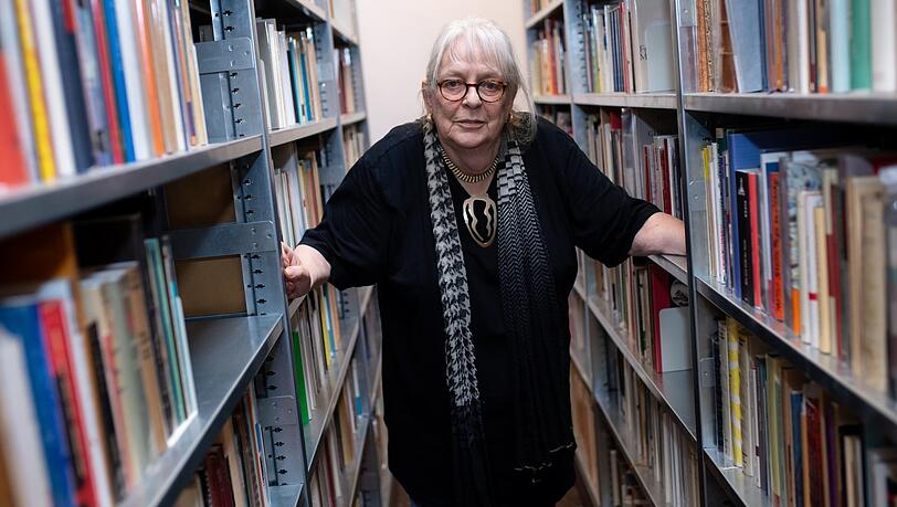 Ursula Haeusgen zu Lebzeiten im Lyrik Kabinett. (Archivbild)
