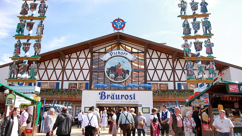 Das frühere Bräurosl-Zelt ist Geschichte. Das frühere Bräurosl-Zelt ist Geschichte.