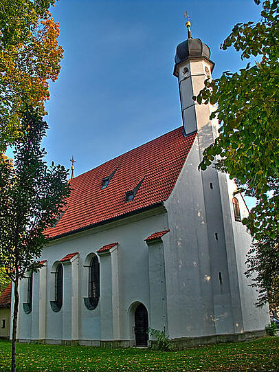 Die Kirche St. Nikolai am Gasteig.