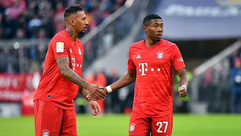 David Alaba (r.) und Jérôme Boateng haben sich in der Innenverteidigung des FC Bayern festgespielt.