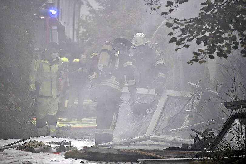 Die Bilder vom Feuerwehreinsatz in Ottobrunn.