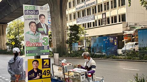Seit Wochen buhlen die Parteien im Land um W&auml;hler. (Archivbild)