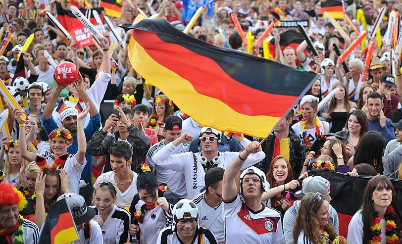 Die Bilder vom Public Viewing.