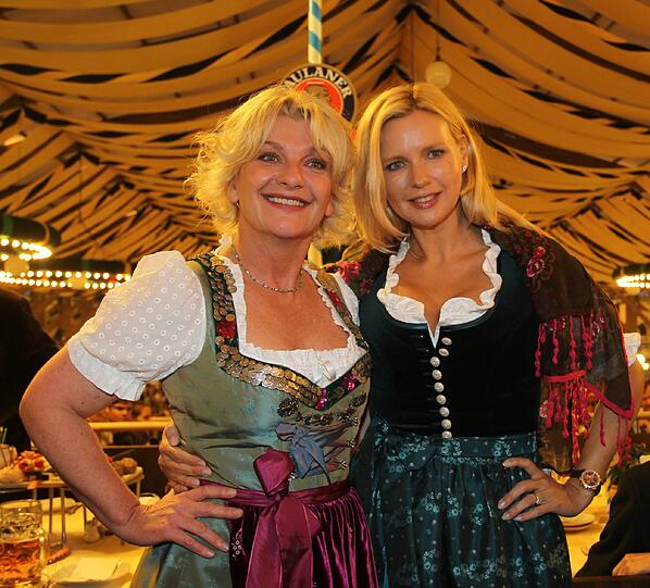 Vester mit Kollegin Veronica Ferres.