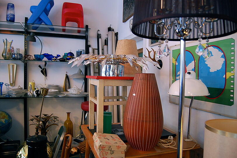 Die schönsten Münchner Second-Hand-Geschäfte. Hier: Müller & Herz, Kolosseumstraße 6, www.muellerherz.de