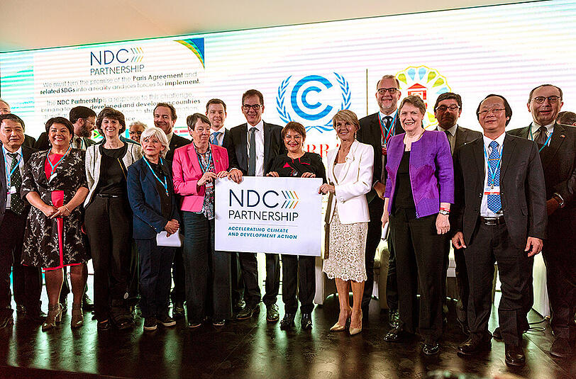 Teilnehmer der Klimakonferenz in Marrakesch. Deutschland und Gastgeber Marokko haben dort ein Beratungsprogramm für im Klimaschutz weniger erfahrene Länder vorgestellt.