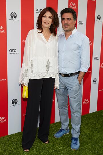 Iris Berben und Shan Rahimkhan