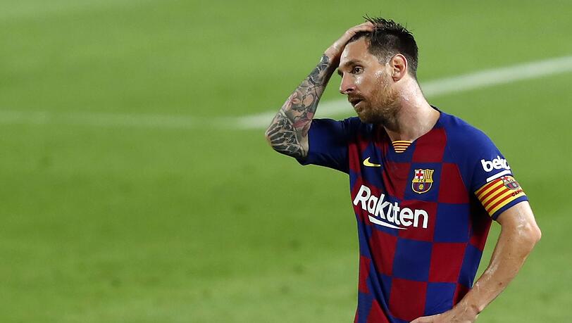 Lionel Messi vom FC Barcelona Lionel Messi vom FC Barcelona