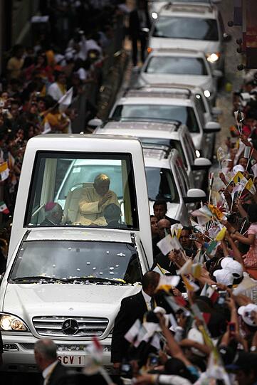 Papst Benedict XVI in Mexiko - sehen Sie hier die Bilder...