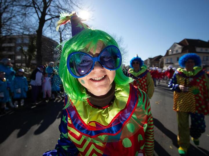 Frühstarter: In der 16.000-Einwohner-Stadt Damme bei Osnabrück wird traditionell eine Woche vor Rosenmontag gefeiert.