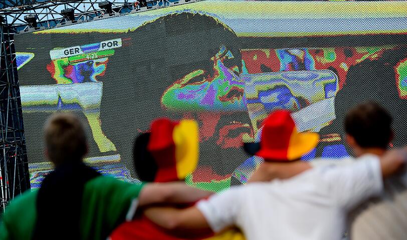 Bereits kurz nach Beginn fieberten die Fans mit der Mannschaft.