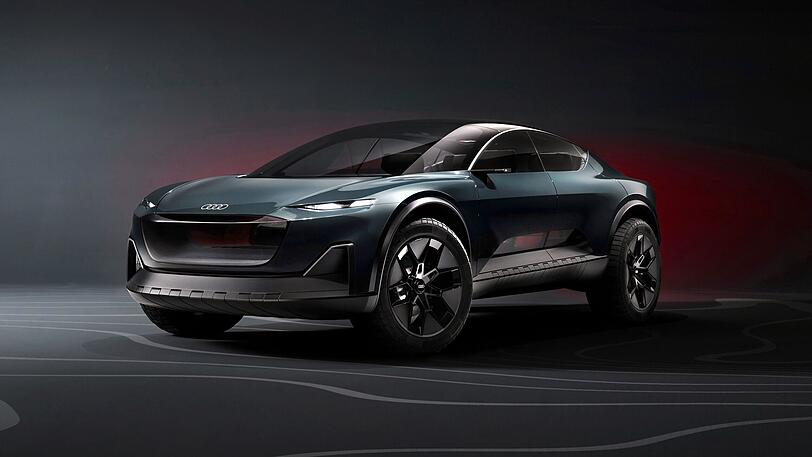 Zukunfts-Vision: Das Audi activesphere concept ist ein SUV-Coupé mit Offroad-Talenten und variablem Pick-up-Heck.