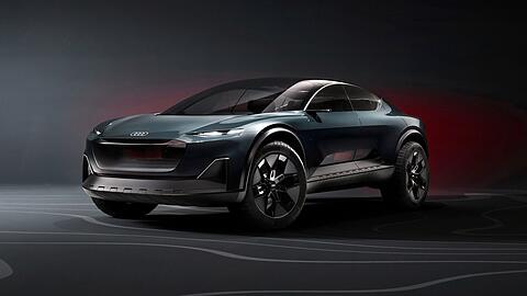 Zukunfts-Vision: Das Audi activesphere concept ist ein SUV-Coupé mit Offroad-Talenten und variablem Pick-up-Heck.